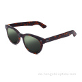 Eigene Marke Custom polarisierte Linsen Weitbeine Mazzucchelli Acetat Rahmen Mode Man Sonnenbrille